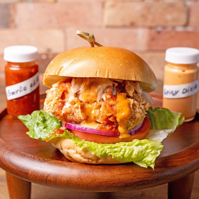 Signature Burgers and Fried Chicken